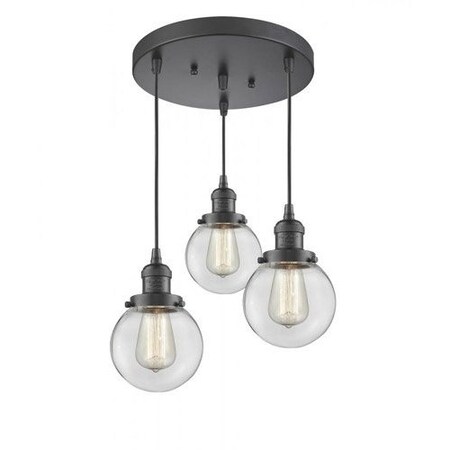 Innovations Lighting 3 Light Multi-Pendant 211/3-OB-G202-6